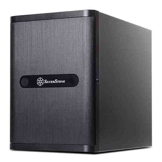 (image for) Silverstone DS380B mini-ITX SFF Case 12 Drive Support 8 Hot-swappable No PSU (SFX)
